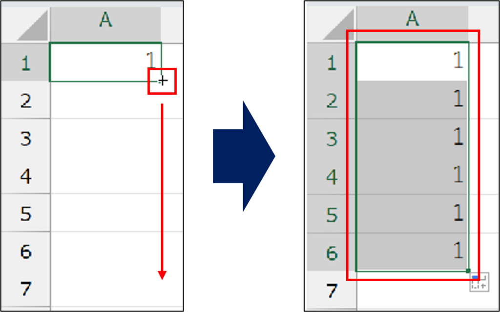 Ctrlキー＋ドラッグを使った連続入力テクニック